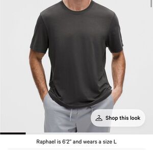 lululemon Mens Zeroed In T-shirt - SAGE